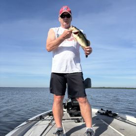 Corky was fun to be with, very good fisherman with a lot of patience with us!