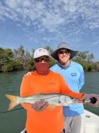 Vic worked hard to get us on fish