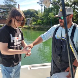 Here fishy, fishy, fishy